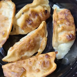 Burnt dumplings