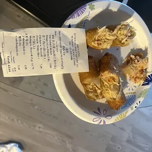 a plate of food