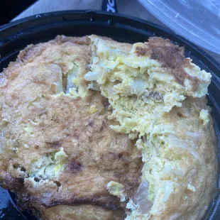 Veggie egg foo young