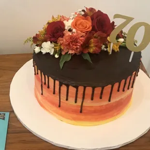 Cake for my mother-in-laws birthday party