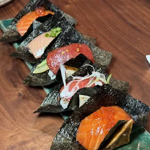 sushi and sashimi, sushi, food, sashimi