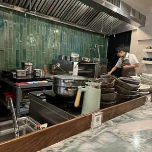 interior, sushi and sashimi