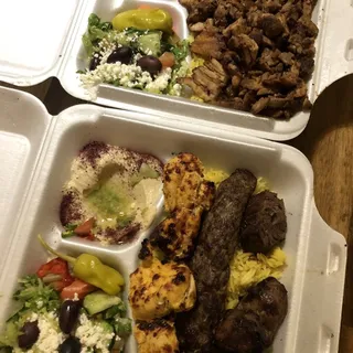 Mix Kabob Plate