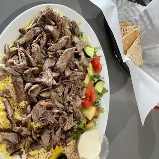 Beef Shawarma Plate