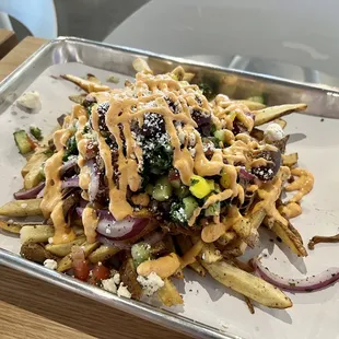 Lamb Loaded Fries
