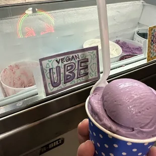 vegan ube !!