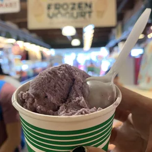 huckleberry ice cream