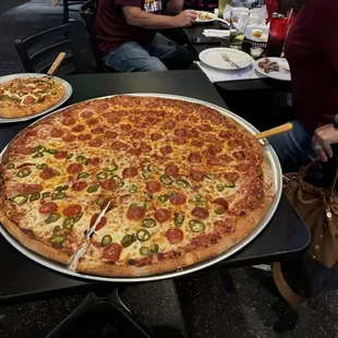 The 28 inch pizza!