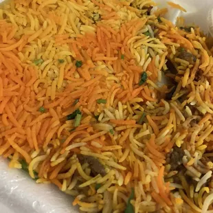 Beef Biryani