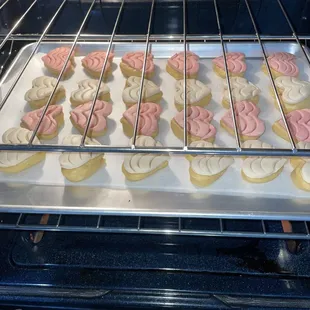 Vanilla flavored concha's