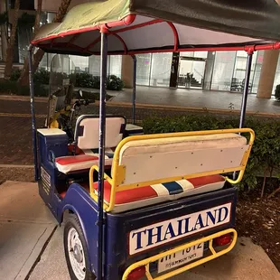 Tuk tuk outside