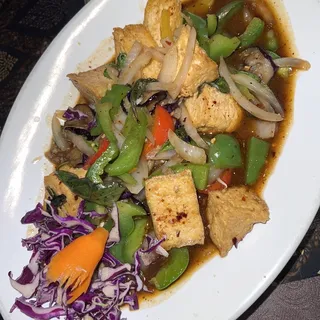 Eggplant with Basil Dinner