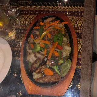 1/2 Sizzling Duck Dinner Specialty