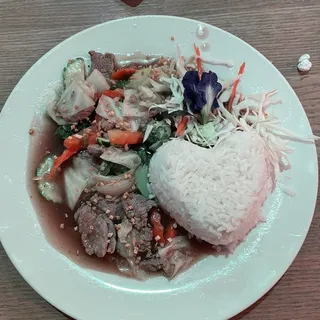 Garlic and Black Pepper Lunch