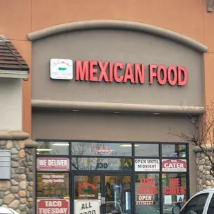 Si Como no Mexican food