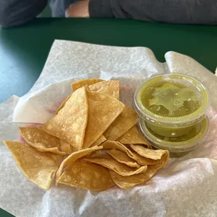 Great chips and salsa
