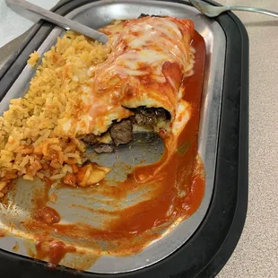 Carne Asada Burrito