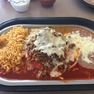 Red Beef Enchilada
