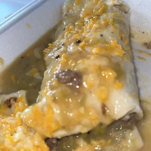 Smothered burrito