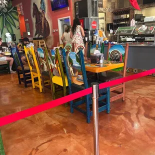 a woman sitting at a table