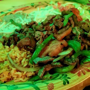 Steak Fajitas ($14.99)