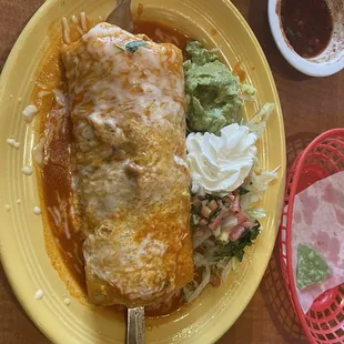 Wet Carne Asada burrito