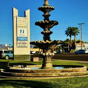 outside