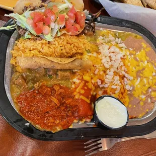 Rio Grande Combination plate