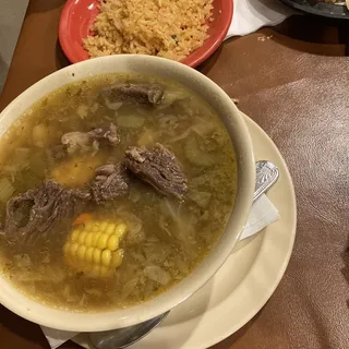 Saturday & Sunday  Caldo De Res (vegetable Beef Soup)