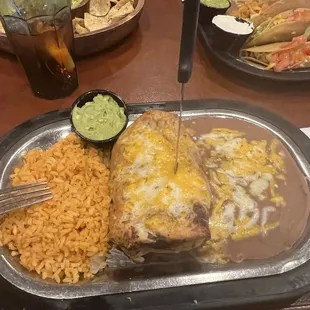 Beef Chimichanga