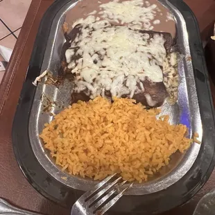 Mole Enchiladas