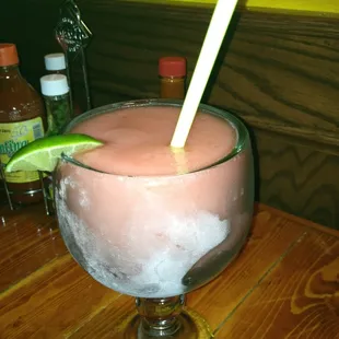 Strawberry banana margarita