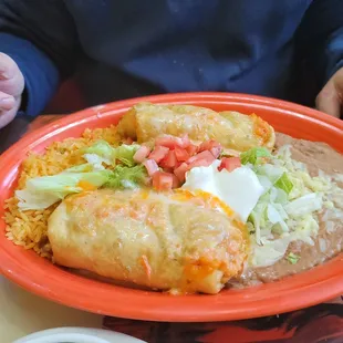 Seafood Chimichanga