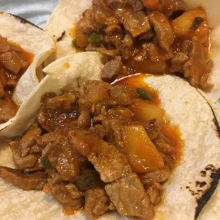 Steak tacos
