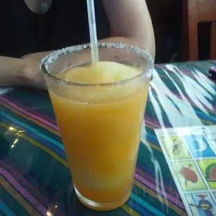 Peach margarita
