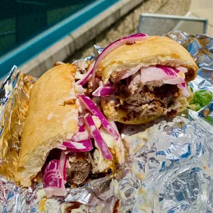 Chicharron Peruano Sandwich