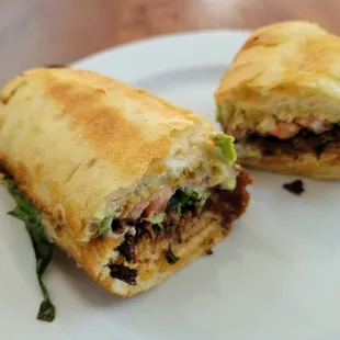 Pork and Pork Sandwich