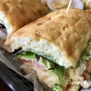 4. Latin Style Turkey Breast Club Sandwich