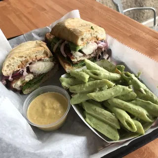11. Criollo fish sandwich