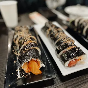 spam kimchi roll // spicy pork roll