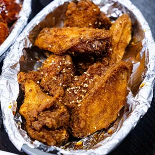 bbq chicken, fried chicken, bbq wings, chicken wings, chicken wings and fried chicken, chicken, fried chicken wings, poultry, food