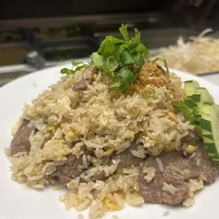 Garlic fried rice