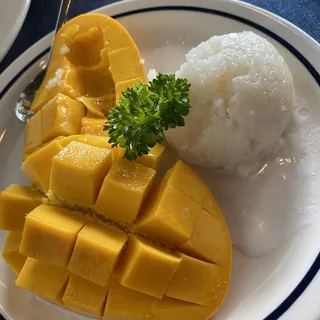 -Mango sticky rice