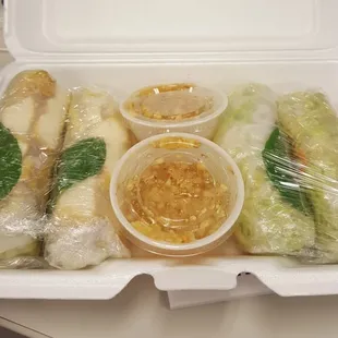 Fresh Spring Rolls