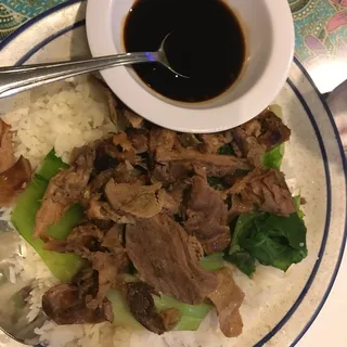 Roast Duck over Rice