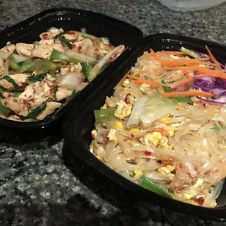 Chili Mint Leaves with Chicken Dinner Special