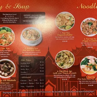 Curry, Soup, Noodles