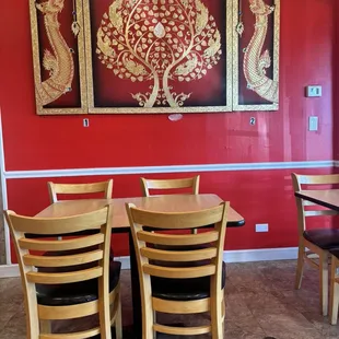 sushi and sashimi, interior