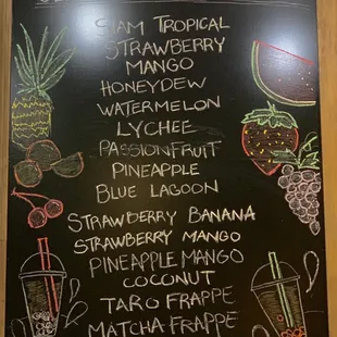 Slushees and smoothies