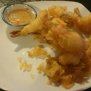 Shrimp tempura appetizer